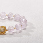 Amethyst Auspicious Charm-Beaded Bracelet