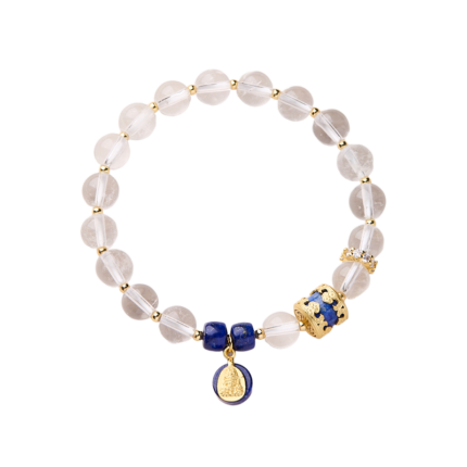 Aura Clarity & Wisdom-Beaded Bracelet
