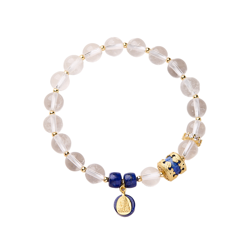 Aura Clarity & Wisdom-Beaded Bracelet