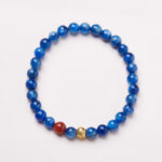 Azure Flame Essence-Beaded Bracelet