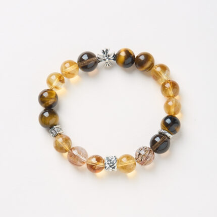 Golden Eye Guardian-Beaded Bracelet