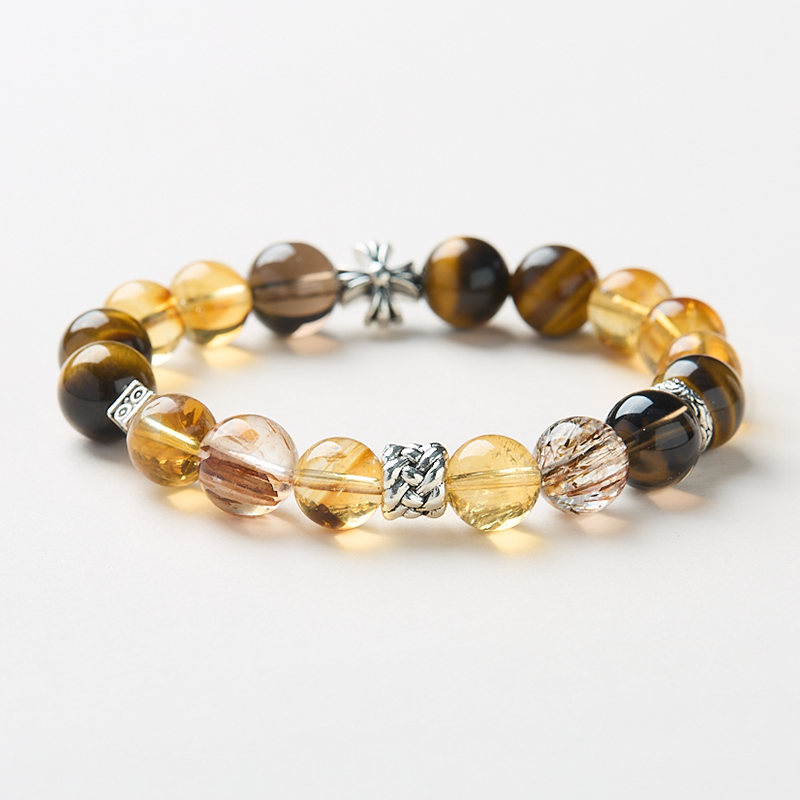 Golden Eye Guardian-Beaded Bracelet