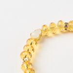 Golden Glow in Motion-Beaded Bracelet