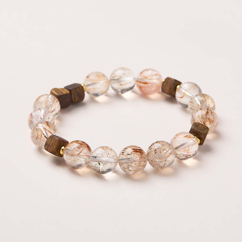 Lingyun Agarwood-Beaded Bracelet