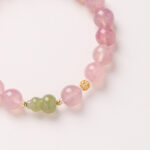 Pink Harmony of Joy-Beaded Bracelet