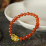 Pixiu Fortune Bond-Beaded Bracelet