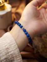 Starlit Galaxy & Lunar Reflection-Beaded Bracelet