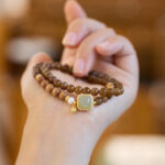 Sweet Jade & Auspicious Blessings-Beaded Bracelet