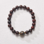 Zitan Radiance – Black-Beaded Bracelet