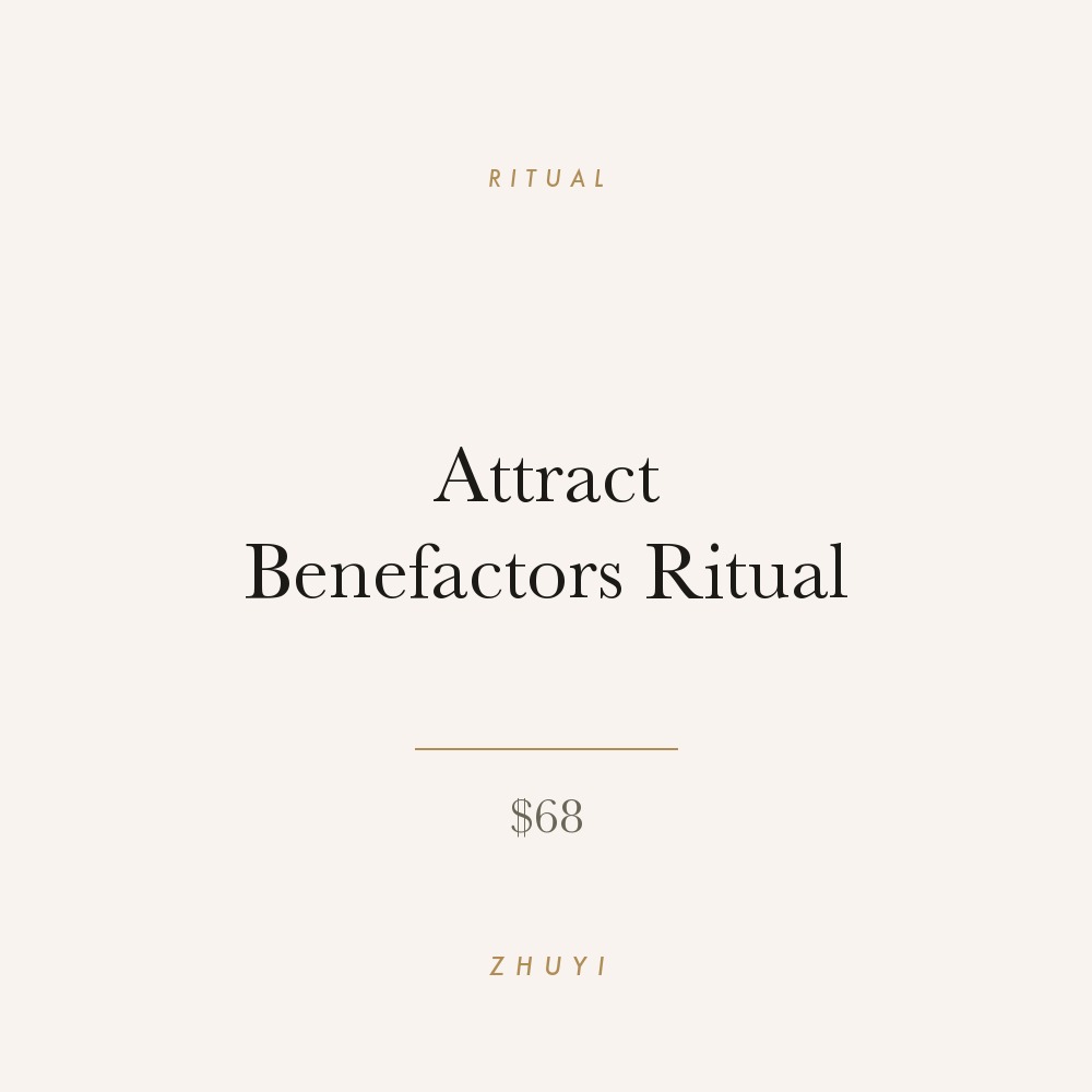 card-attract-benefactors-ritual Attract Benefactors Ritual - Image 1