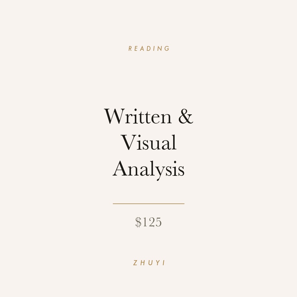 card-written-visual-analysis Written & Visual Analysis - Image 1